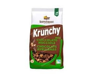 Pack 2x375g Krunchy Sun Choco Negro-Avellana | Selección BIO | Muesli Crujiente Horneado | Calidad Vegana | Energía de Larga Duración | Con Pepitas de Cacao y Avellana Tostada
