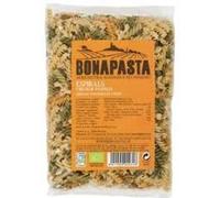 Pack 2x500g Espirales Tricolor de Espelta | Selección ECO | Grano Antiguo Integral | Enriquecida con Espinacas y Tomate | Certificación Ecológica | Calidad Vegana