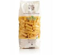 Pack 2x500g Macarrones Grandes de Trigo Duro | Selección BIO | Calibre Superior | Certificación Ecológica | Textura Al Dente