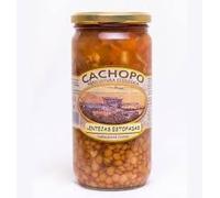 Pack 2x720g Garbanzos Cocidos Extra | Selección ECO | Cultivo Ecológico Certificado | Textura Tierna y Mantecosa | Fuente de Proteína Vegetal | Calidad Vegana