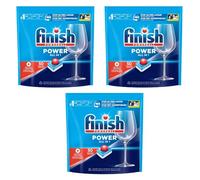 Pack 3 bolsas Finis Power All in 1 Regular Lavavajillas Tabletas 50 pastillas | 150 pastillas en total | Limpieza y brillo clasicos