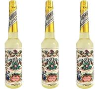 Pack 3 Botellas Agua Florida 270 ml 100% Colonia Original Perú Amarilla Murray & Lanman, Botella de plástico