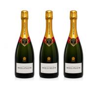 Pack 3 Botellas Champagne Bollinger Special Cuvée Brut 75 cl | Ideal para Regalo, Celebraciones y Eventos