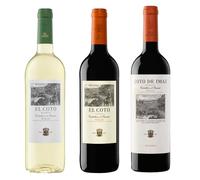 Pack 3 botellas El Coto - Blanco/Crianza/Reserva - D.O.Ca Rioja/El vino perfecto para cada ocasión