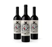 Pack 3 Botellas Malbec Edición Mundial España vs Argentina | Cordero con Piel de Lobo Malbec | Edición Coleccionista Final Mundial | Vino Argentino de Mendoza -MYSECRETWINE-