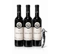 Pack 3 Botellas Vino Tinto Emilio Moro Ribera del Duero + Sacacorchos Profesional -MYSECRETWINE-