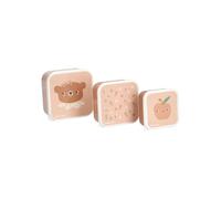 Pack 3 Cajas de almuerzo y merienda Daisy Bear