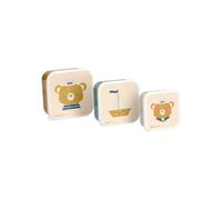Pack 3 Cajas de almuerzo y merienda Simon Bear