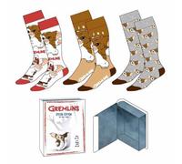 Pack 3 calcetines infantiles con diseño de gremlins ? comodidad y e
