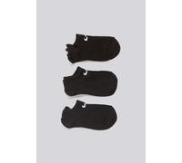 Pack 3 Calcetines Invisibles Nike Lightwear - Negro talla M