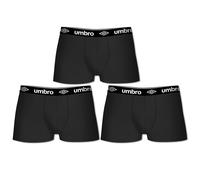Pack 3 calzoncillos UMBRO en color negro para hombre