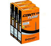 Continental Pack 3 cámaras Road 28, 700c 20-25, válvula Presta (Fina), 60 mm
