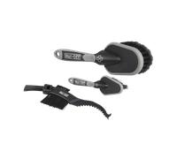3x Premium Brush Kit Utensilio de limpieza, Cepillo de limpieza negro, Utensilio de limpieza, Bicycle brush kit, Universal, Negro, 3 pieza(s)