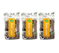 Pack 3 Choco Balls Xocobols EcoBasics Bio 300 g, Cereales Ecológicos Crujientes con Cacao para Desayunos, Leche, Yogures y Bebidas Vegetales, Total 900 g