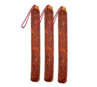PACK 3 - Chorizo Vela Ibérico 600g (Aprox.) | Embutido Curado | Magro de Cerdo y Grasa Ibérica | Sabor Intenso Tradicional | Ideal para Tapas y Aperitivos | Entrega 24h