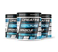 Pack 3 Creatina Monohidrato Micronizada - MuscleFit │Pack Súper Ahorro │MuscleVip