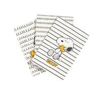 Pack 3 Cuadernos A5 Snoopy Lazy Days