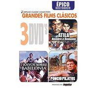 Pack 3 DVDs Atila + Poncio Pilatos + 7 Rayos Sobre Babilonia