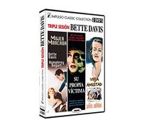 Pack 3 DVDs Bette Davis Mujer Marcada + Su Propia Victima + Vieja Amistad [DVD]