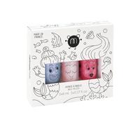 Pack 3 Esmaltes Uñas Mermaid