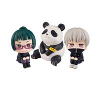 Jujutsu Kaisen Look Up Pvc Statuas Maki & Toge & Panda Limited Ver. 11 Cm Megaho
