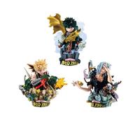 Pack 3 figuras megahouse petitrama ex series 3 my hero academia type - decision