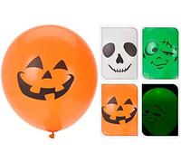 Pack 3 globos halloween con led