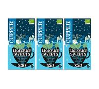 Pack 3 Infusión Winter Liquorice Cupper Bio, Regaliz, Hinojo y Anís, 20 Bolsitas por Caja, Infusión Ecológica Dulce y Especiada, Total 60 Bolsitas