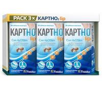 Pack 3 KaptH2O Lip Ynsadiet, 90 cápsulas vegetales en total, con H2OSLIM™ de champiñón común 400 mg por cápsula, polisacáridos y beta glucanos, formato ahorro diario