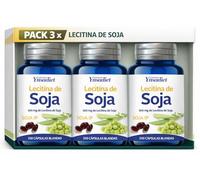 Pack 3 Lecitina de Soja IP 500 mg, 750 cápsulas blandas en total, complemento alimenticio con lecitina y aceite de soja, formato ahorro para rutina diaria
