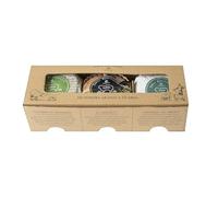 Pack 3 Mini Quesos Finca Pascualete - Retorta · Cumbre de Trujillo · Pastura con Trufa - Quesos de Oveja Artesanos Extremeños · Para Regalar o Capricho Gourmet - CORAZON EXTREMEÑO