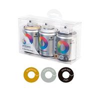 Pack 3 MTN Water Based Workshop Oro/Plata/Negro