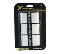 DROP SHOT Pack 3 OVERGRIP Pro Elite Blanco
