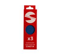 Pack 3 Overgrips Lisos Softee Cinetik Azul