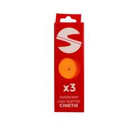 Pack 3 Overgrips Lisos Softee Cinetik Naranja