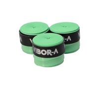 Pack 3 Overgrips Vibor-a Microperforado Verde Fluor
