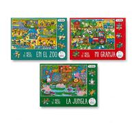 Pack 3 Puzzles Infantiles, 35 Piezas