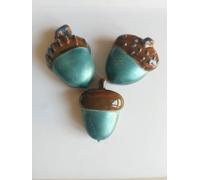 Pack 3 sachets aromáticos de Cera, Pintados a Mano, en Bolsa, Listo para Regalar (Canela)