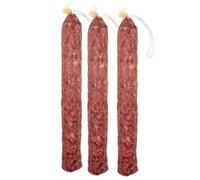 PACK 3 - Salchichón Vela Ibérico 200g (Aprox.) | Embutido Curado | Magro de Cerdo y Grasa Ibérica | Sabor Suave y Aromático | Ideal para Tapas y Aperitivos | Entrega 24h