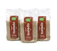 Pack 3 Semillas de Sésamo Tostadas Eco Basic Bio 250 g, 750 g total, semillas ecológicas veganas, fuente de fibra y proteínas, ideales para ensaladas panes salsas y recetas diarias.
