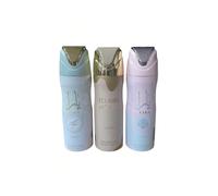 Pack 3 Unidades - Desodorantes arabes - Ecliare + Yara Blanco, Yara Rosa , 200 ml cada uno , set 3 unidades