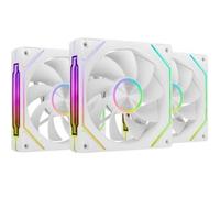 Mars Gaming - MF-LINKFINITYKIT2RW Carcasa del ordenador Ventilador 12 cm Blanco 3 pieza(s)