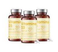 Pack 3 Vitamina D3 4000 UI de Just Elements Wellness