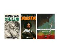 Pack 3 volúmenes: O rei Lear + Otelo + William Shakespeare - Macbeth
