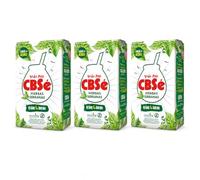 Pack 3 Yerba Mate Hierbas Serranas CBSe 1 kg, 3 kg total, yerba mate compuesta con palo y hierbas serranas, con poleo peperina menta y cedrón, sabor herbal y refrescante.