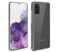 Pack 360º Carcasa + Cristal templado marco negro para Samsung Galaxy S20