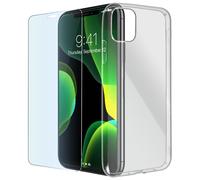 Pack 360º Carcasa + Cristal templado transparente para iPhone 11