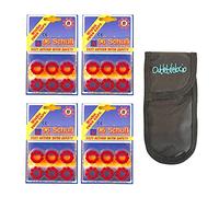 Pack 384 fulminantes en Aros de 8 tiros para Pistolas de Juguete. Amorces 8T + Funda portamunicion. 4-62517/23054