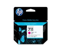 HP 711 (CZ135A) Pack ahorro 3 cartuchos de tinta magenta