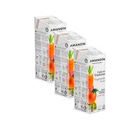 Pack 3x Caldo De Verduras Amandin 1L